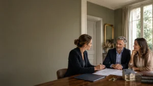 Un bien hérité en indivision non liquidée, deux co-emprunteurs dont l'un relève de la convention AERAS, un projet d'acquisition à 340 000 euros conditionné à une sortie d'indivision que trois cohéritiers contestent sur la valeur vénale : ce dossier concentre les trois points de blocage les plus fréquents en comité d'engagement bancaire de rentrée. Le montage présenté ici, anonymisé et mené à terme en 2025, détaille la méthode exacte de calibrage, de garantie et de couverture assurantielle qui a permis le déblocage en 5 à 7 jours ouvrés après accord du comité.